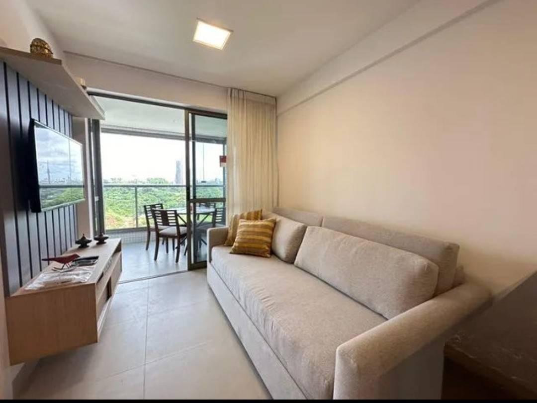 Apartamento Beach Class Ondina 1 Quarto 39m² Vista Carnaval Decorado Mobiliado Reg Barra - Iuri Imóveis