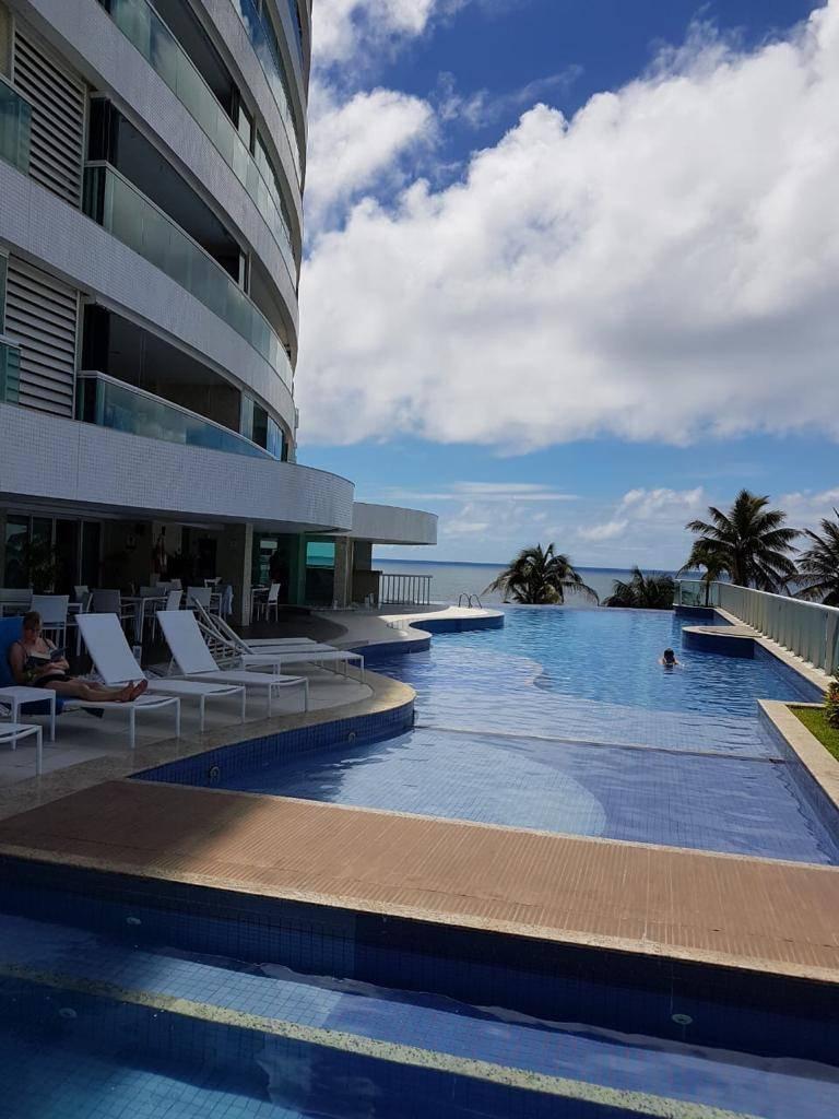 Apartamento Costa España 1 suíte 64m² Vista Mar Barra Ondina Costa Espanha